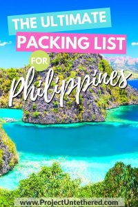 Philippines Packing List: What to Pack (&amp; What NOT to)