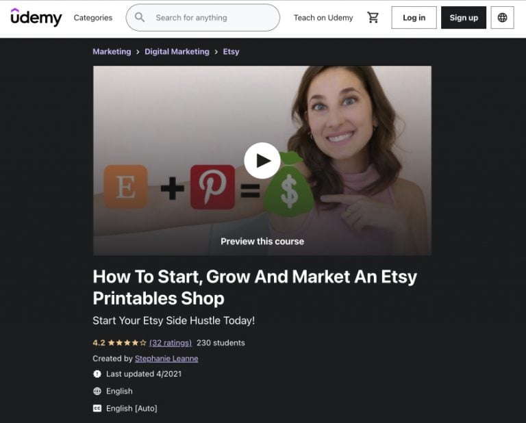 5 Best Etsy Printables Courses of 2024 (Free &amp; Paid)