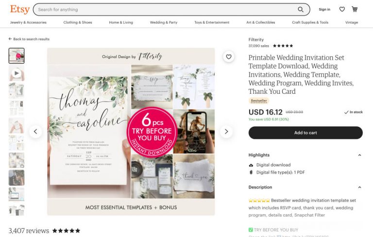 35 Best-Selling Printables on Etsy (That Practically Sell Themselves)